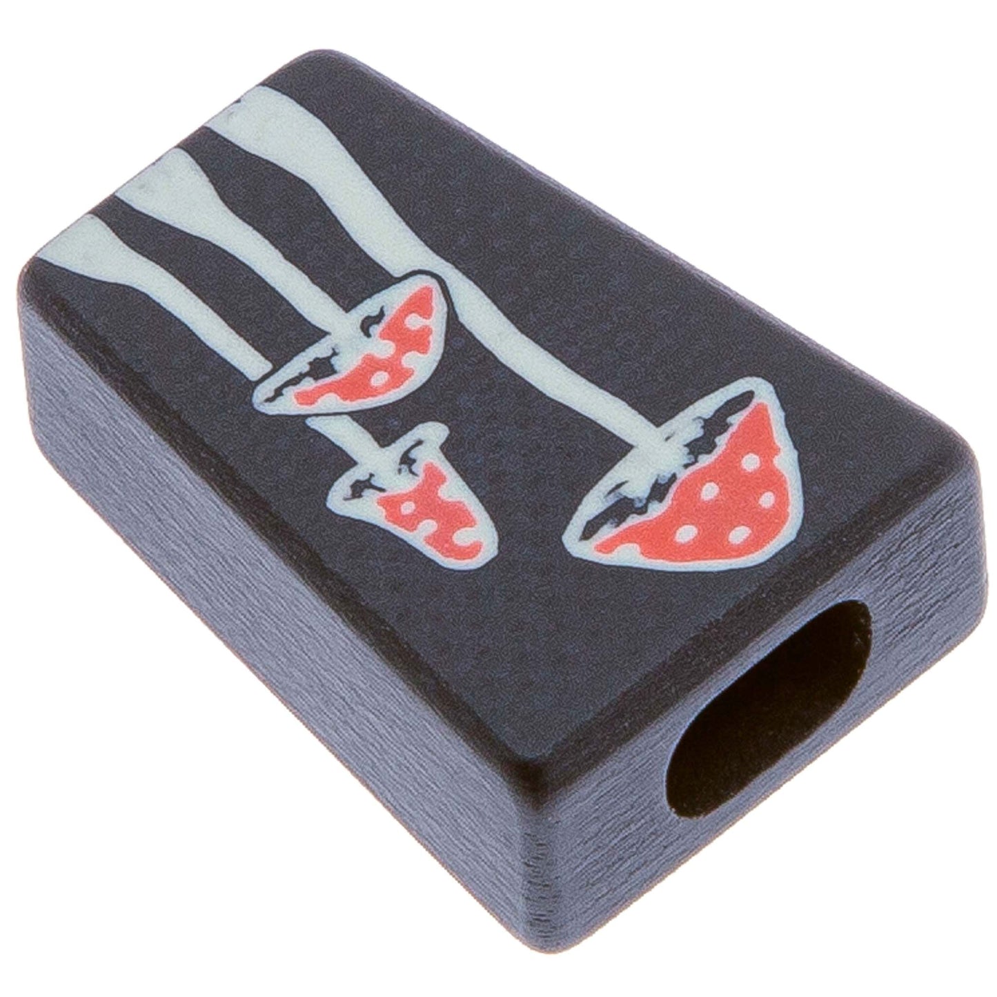 Trapezium Mushrooms Glowing Lanyard Bead Paracord Bead G10 Luminophore