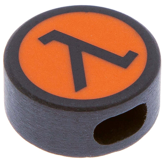 Circle Lambda Glowing Lanyard Bead Paracord Bead G10 Luminophore