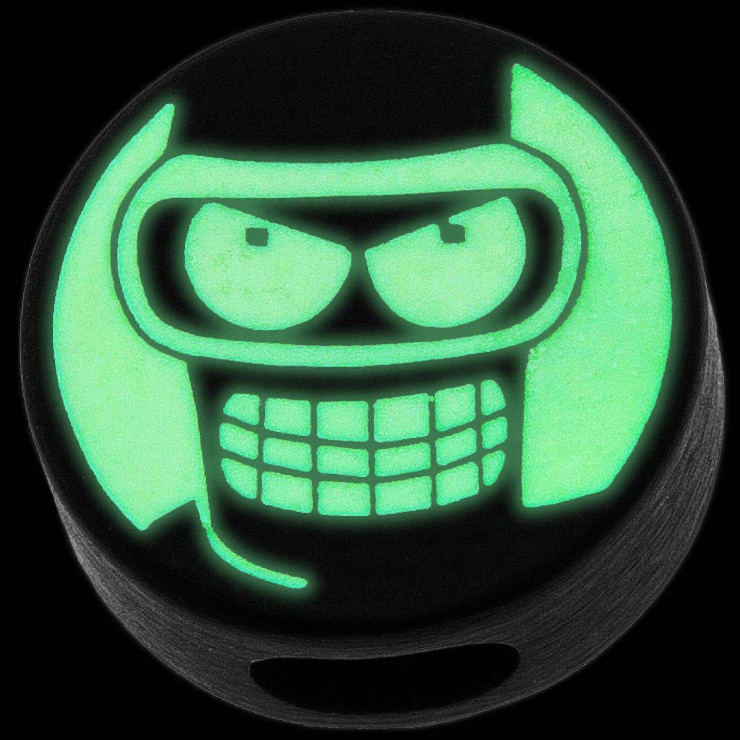 Circle Bender Glowing Lanyard Bead Paracord Bead G10 Luminophore