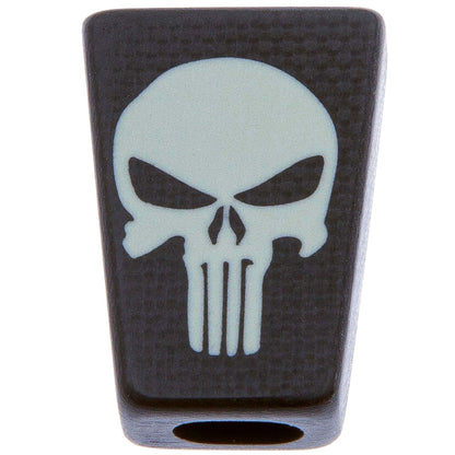 Trapezium Punisher Glowing Lanyard Bead Paracord Bead G10 Luminophore
