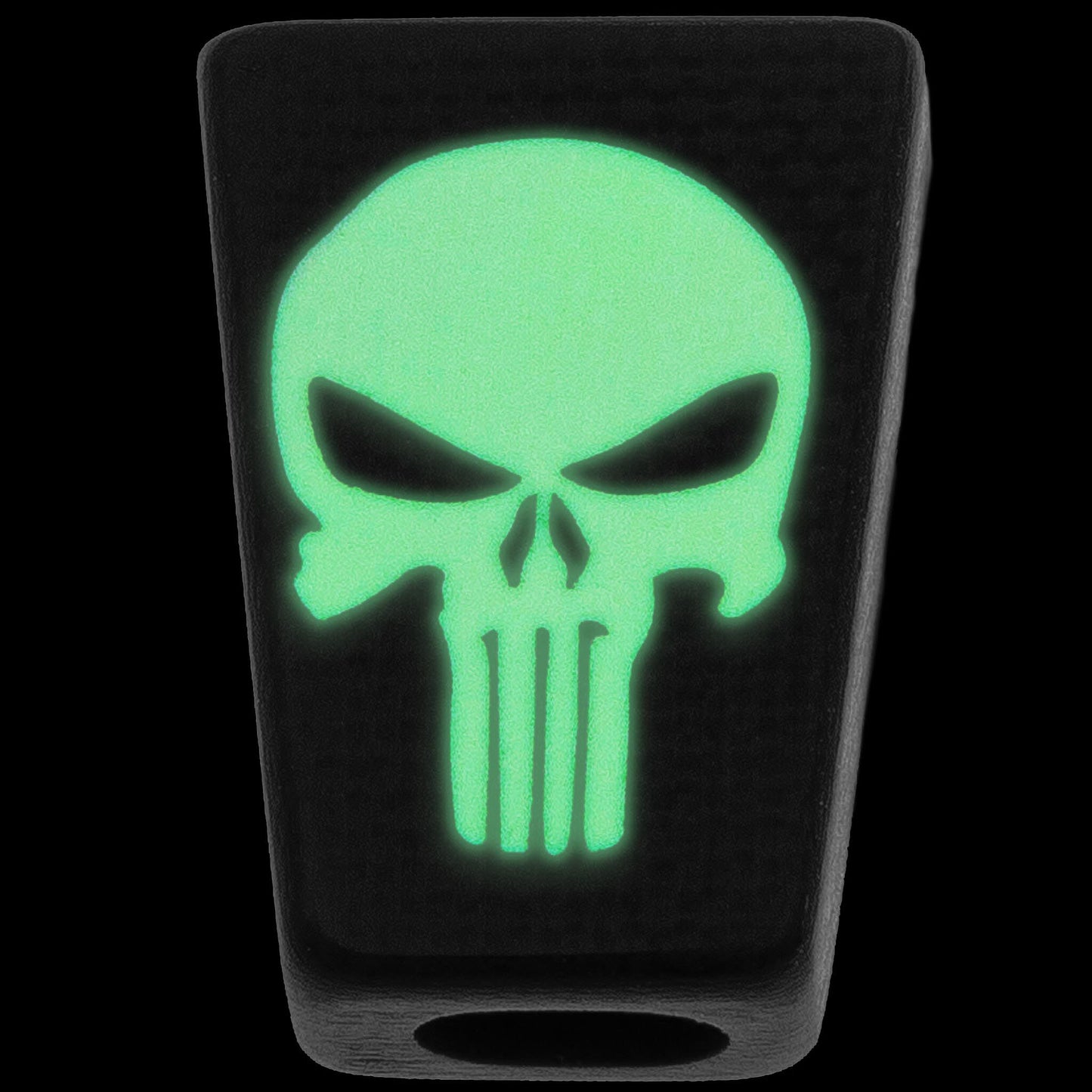 Trapezium Punisher Glowing Lanyard Bead Paracord Bead G10 Luminophore