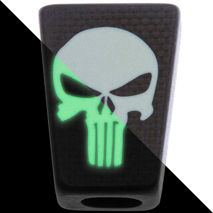 Trapezium Punisher Glowing Lanyard Bead Paracord Bead G10 Luminophore