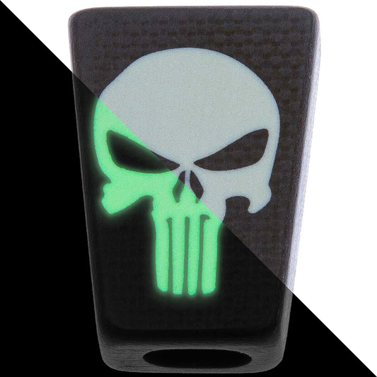Trapezium Punisher Glowing Lanyard Bead Paracord Bead G10 Luminophore