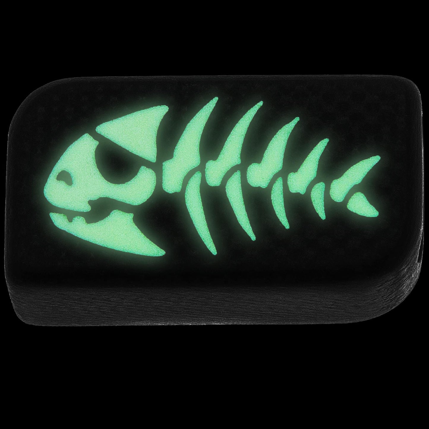 Rectangle Pirate-fish Glowing Lanyard Bead Paracord Bead G10 Luminophore